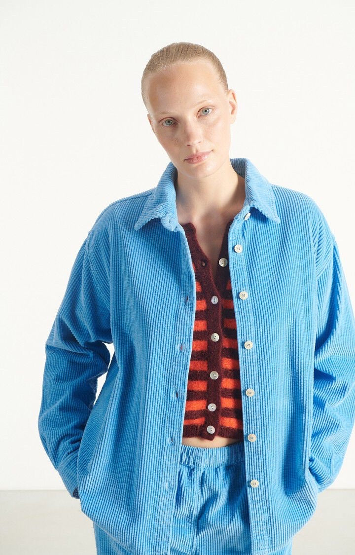 American Vintage PADO06 Shirt Celeste