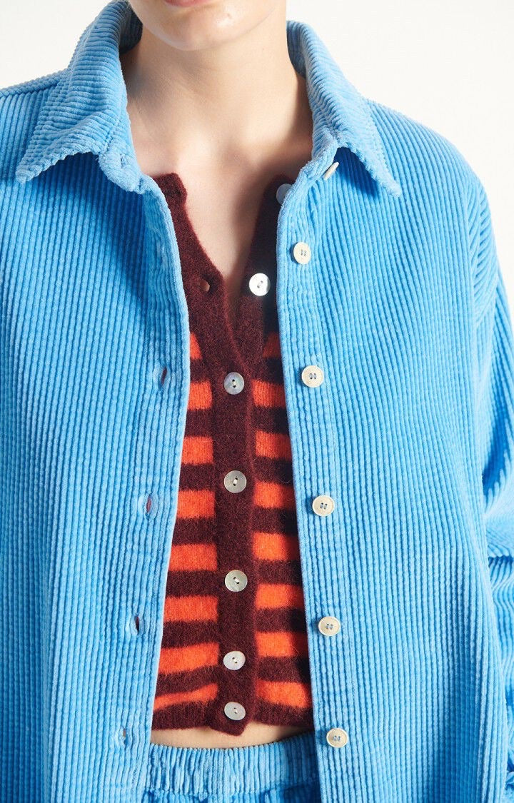 American Vintage PADO06 Shirt Celeste