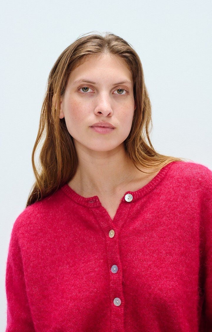 American Vintage VITO19EH cardigan Magenta