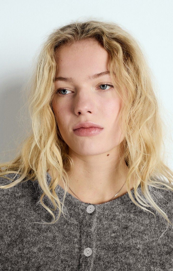 American Vintage VITO19EH cardigan Steel