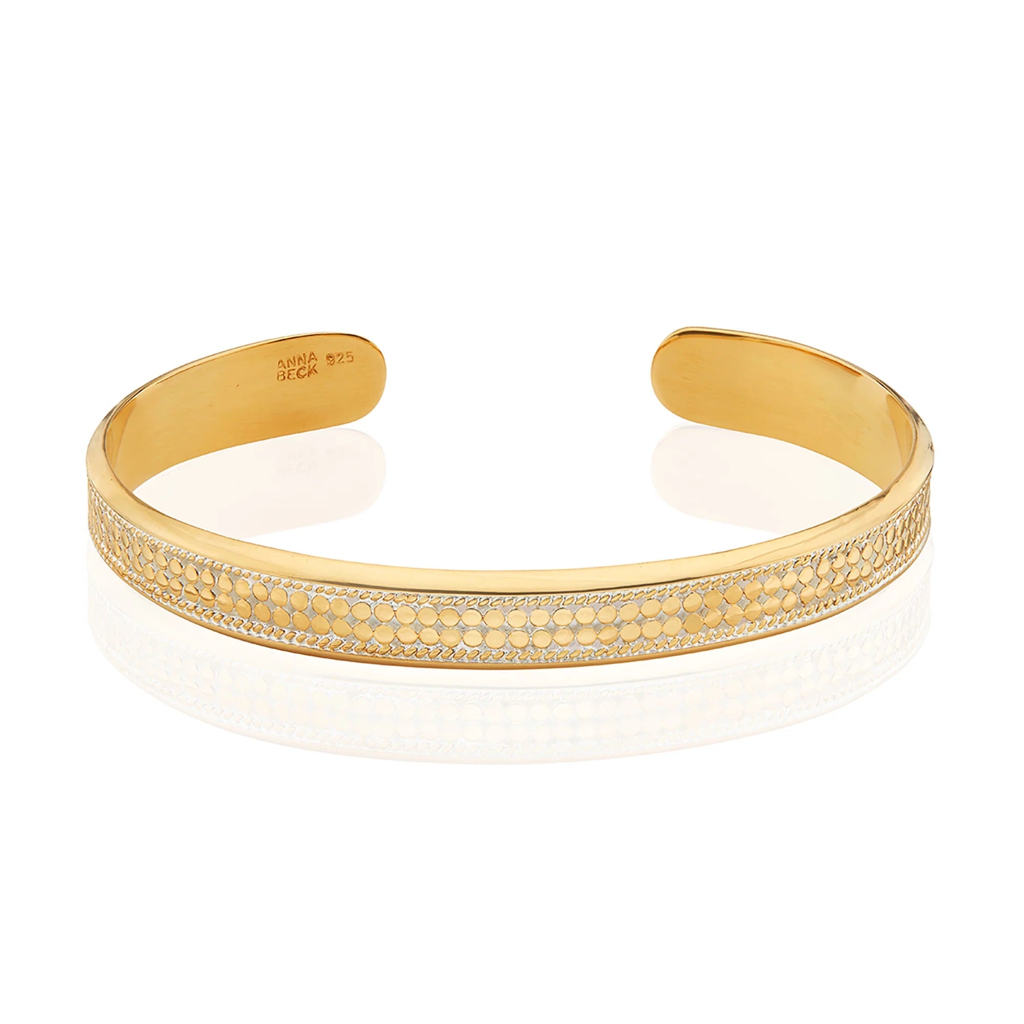 Anna Beck BR10111 Gold two row bangle