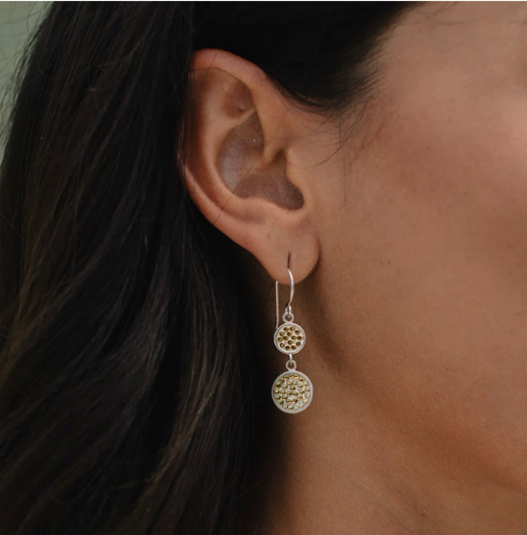 Anna Beck ER10698 TWT Disc Drop Earings