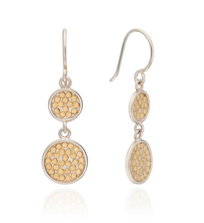 Anna Beck ER10698 TWT Disc Drop Earings