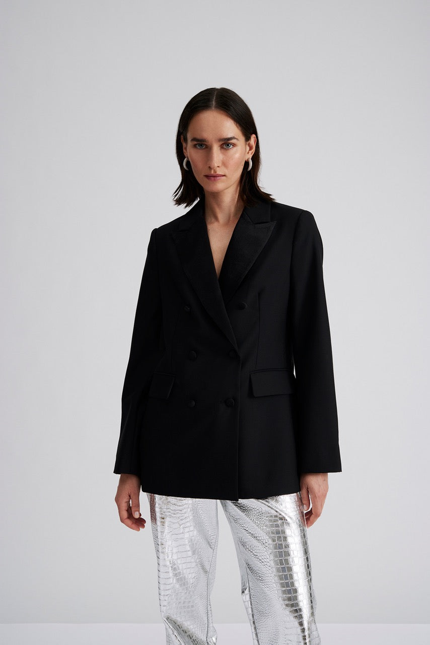 By Malina By Malina classic Tuxedo blazer