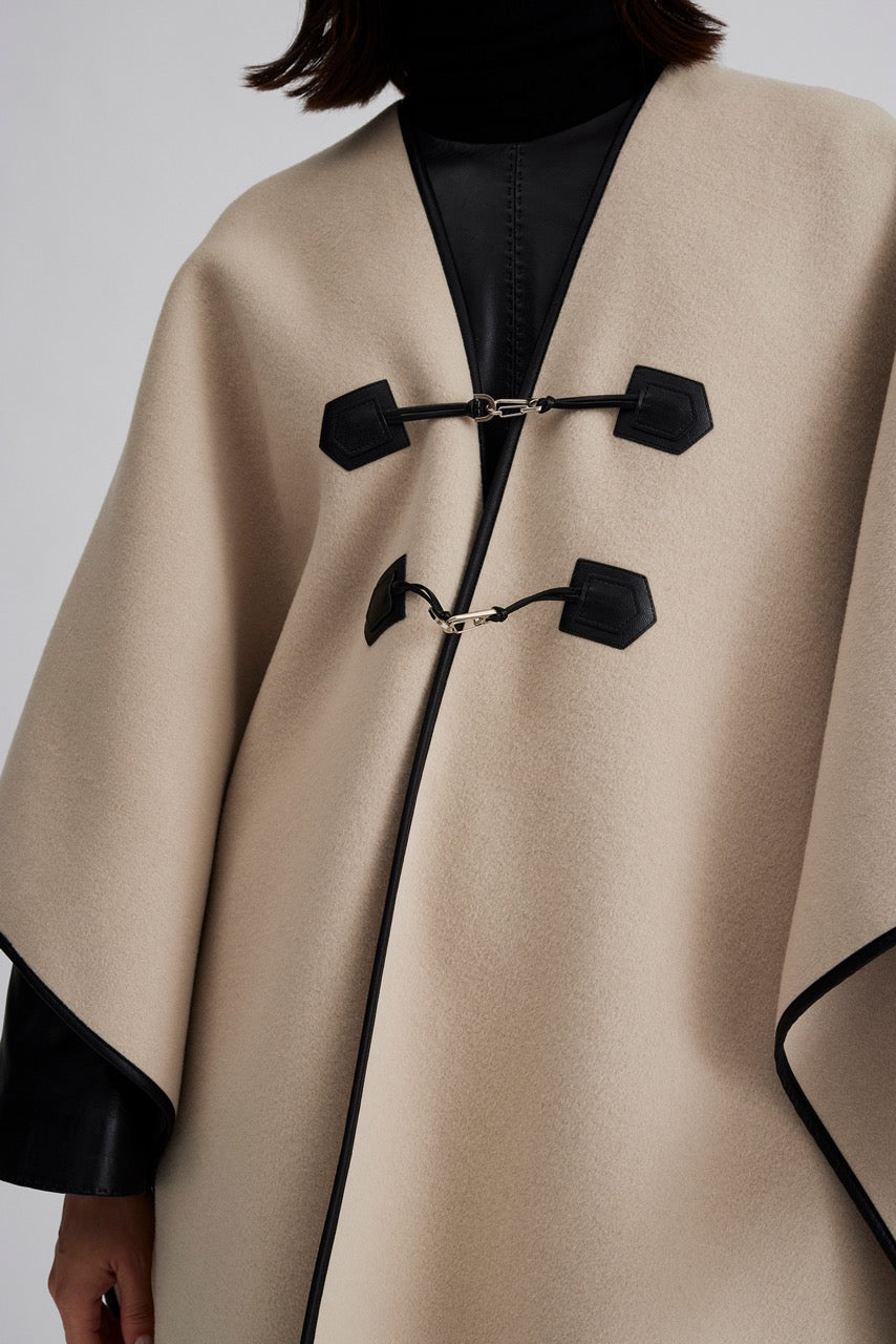 By Malina Macie buckled cape