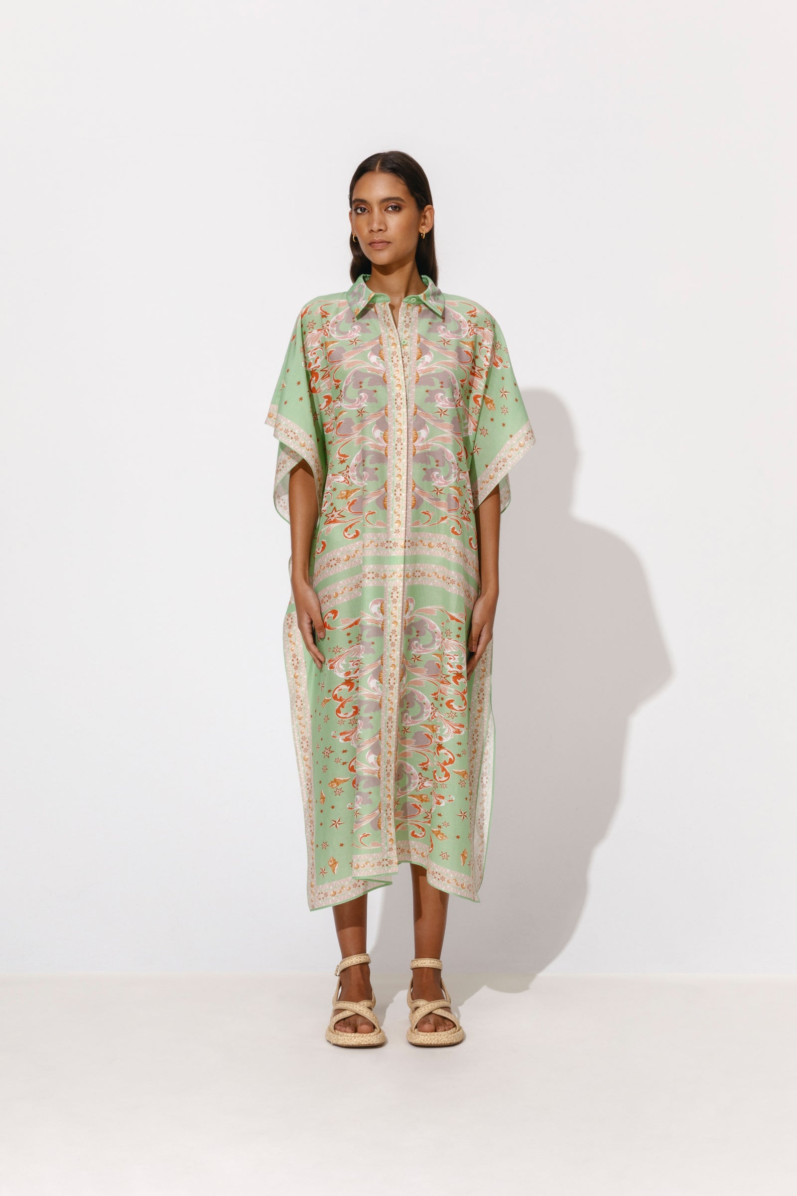 By Malina Minella print Kaftan