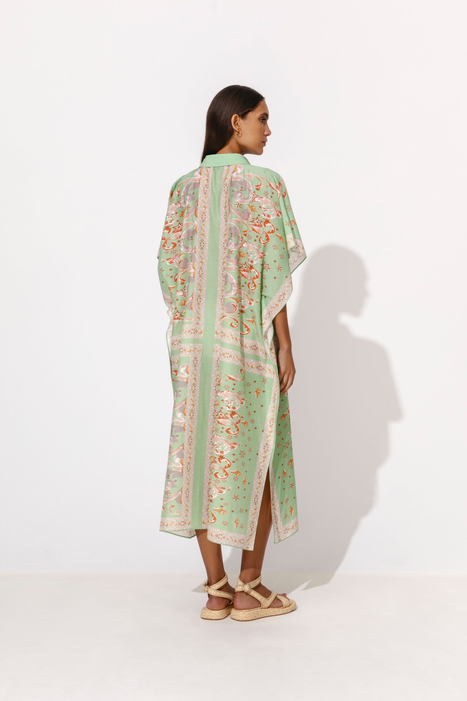 By Malina Minella print Kaftan