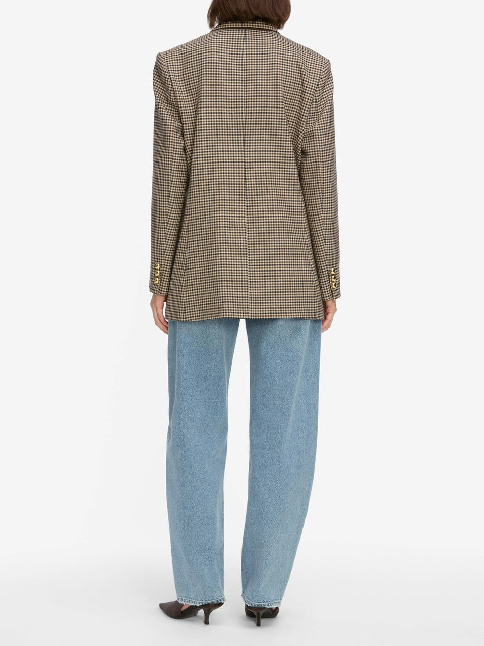 Frame  Low Slung Barrel Jeans