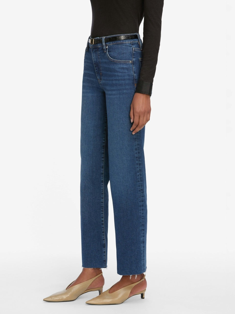 Frame  The Mellow Elixir Raw Jeans