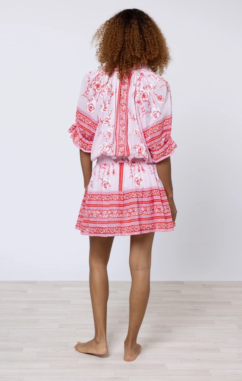 Juliet Dunn Blouson Dress
