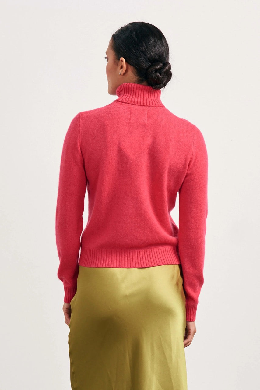 Jumper1234 Basic roll collar sweater
