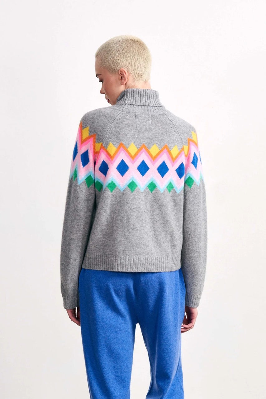 Jumper1234 Bright fairisle swater