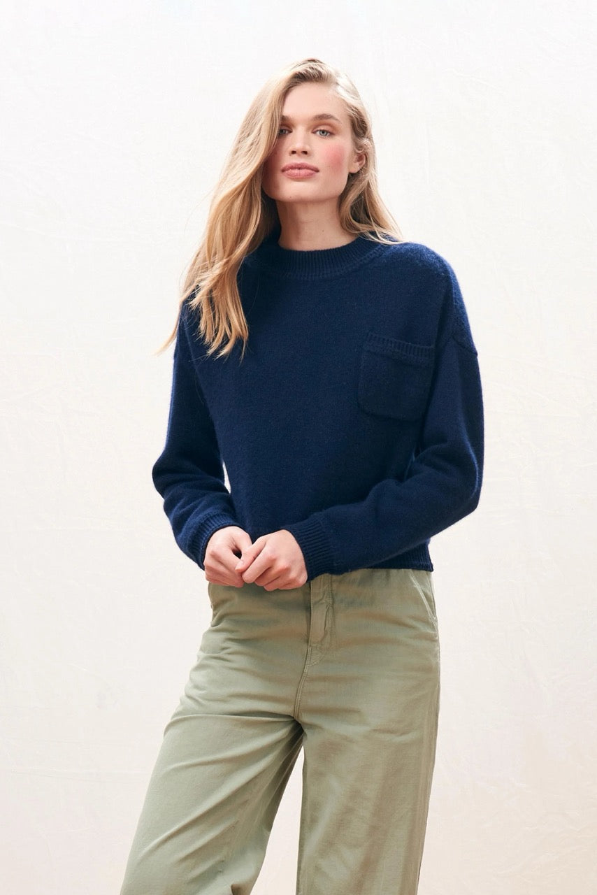 Jumper1234 Heavy Pocket Turtle Sweater
