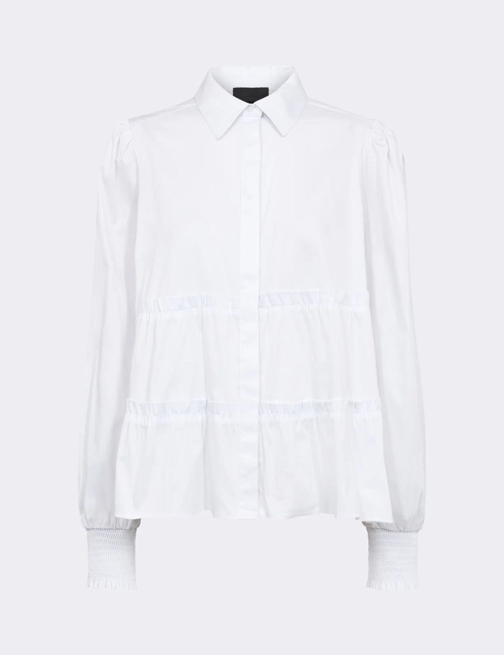 Levete Isla solid 95 shirt white