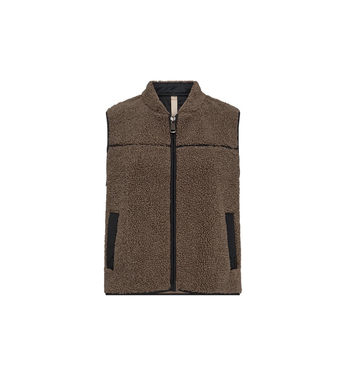 MosMosh MMRowe Teddy Waistcoat Falcon