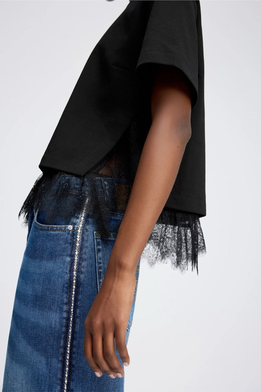 Munthe Rach Lace Sweatshirt