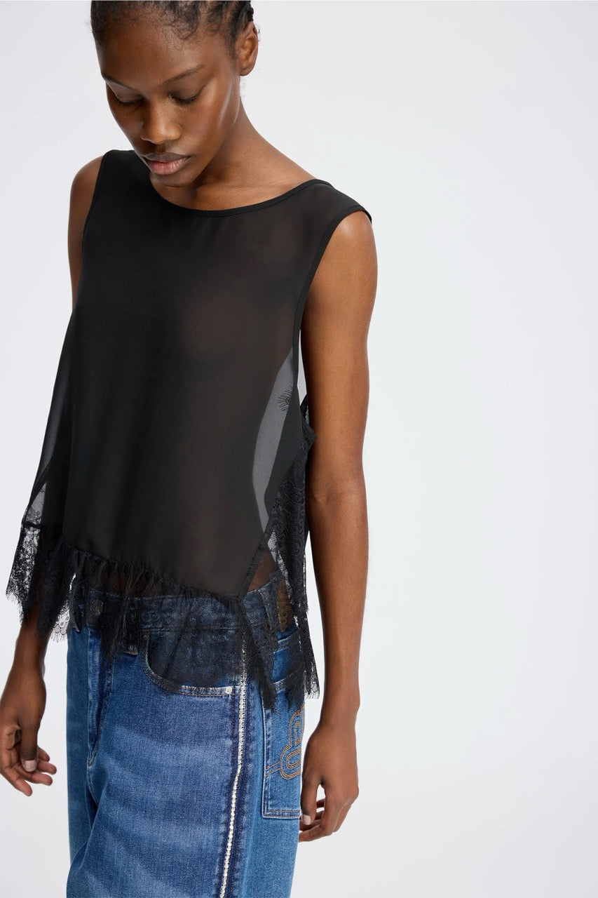 Munthe Rach Lace Sweatshirt