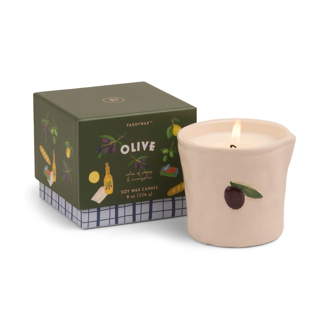 PaddyWax Ceramic Candle  Fig & Olive