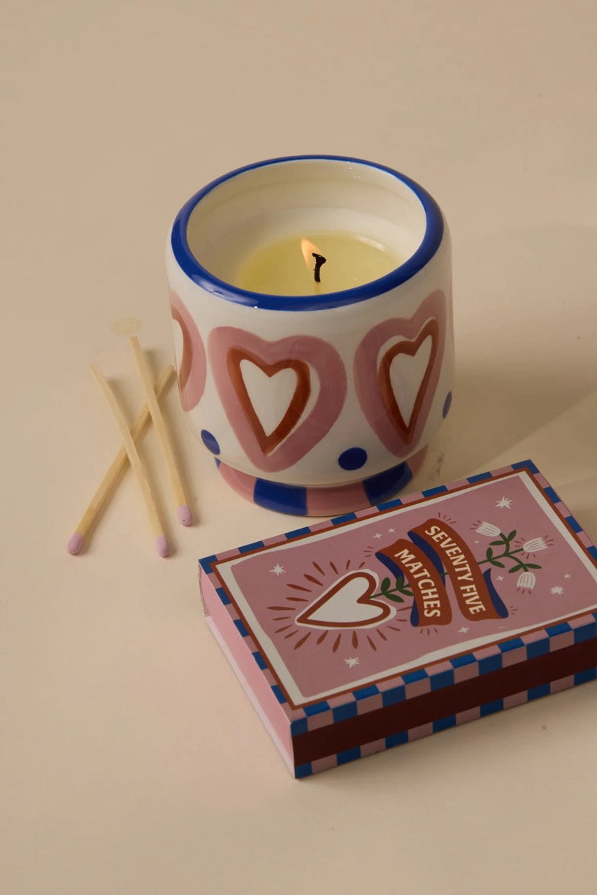 PaddyWax Ceramic Candle  Rosewood Vanilla