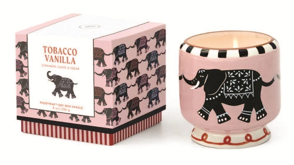 PaddyWax Ceramic Candle  Tobacco Vanilla