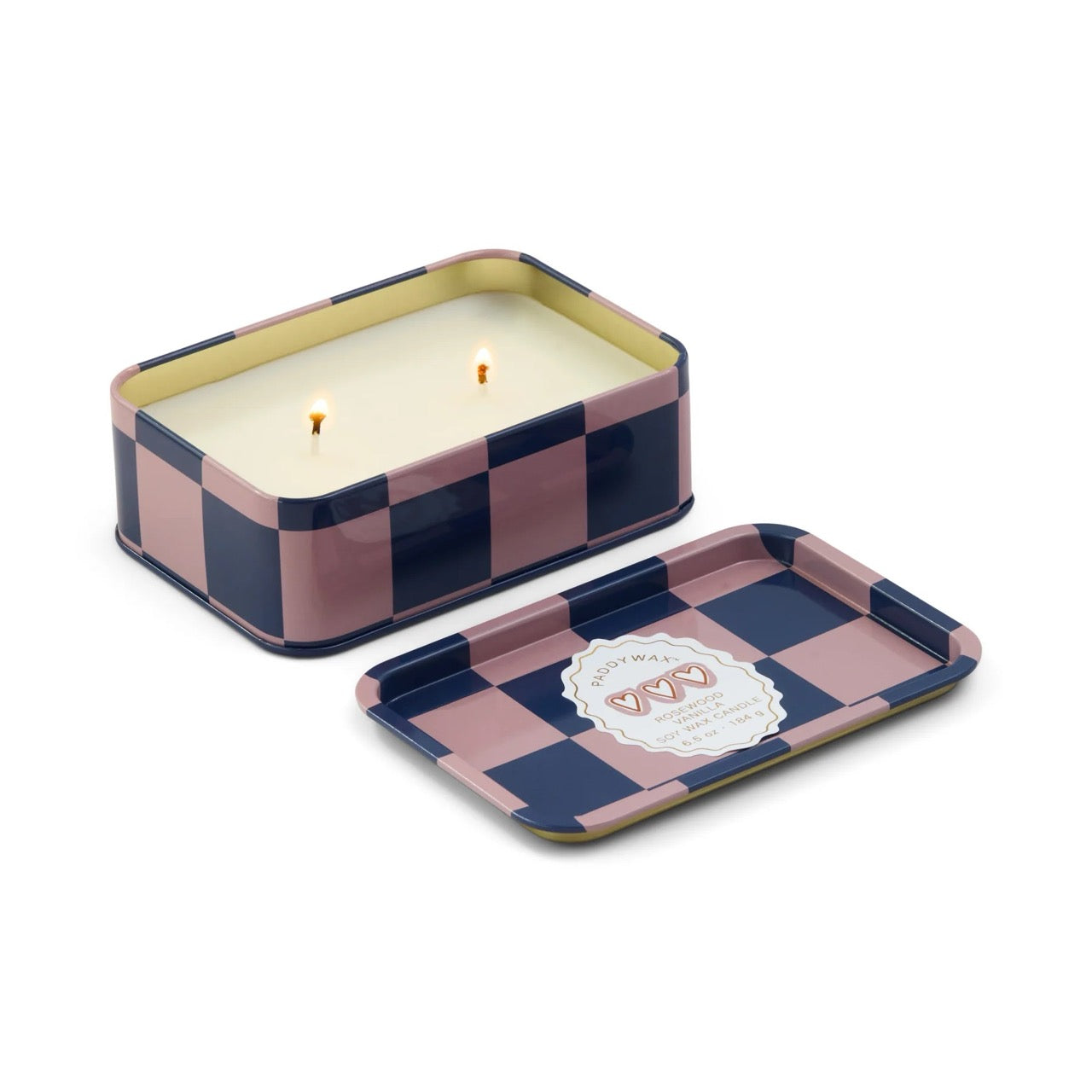 PaddyWax Tin Candles  Rosewood Vanilla