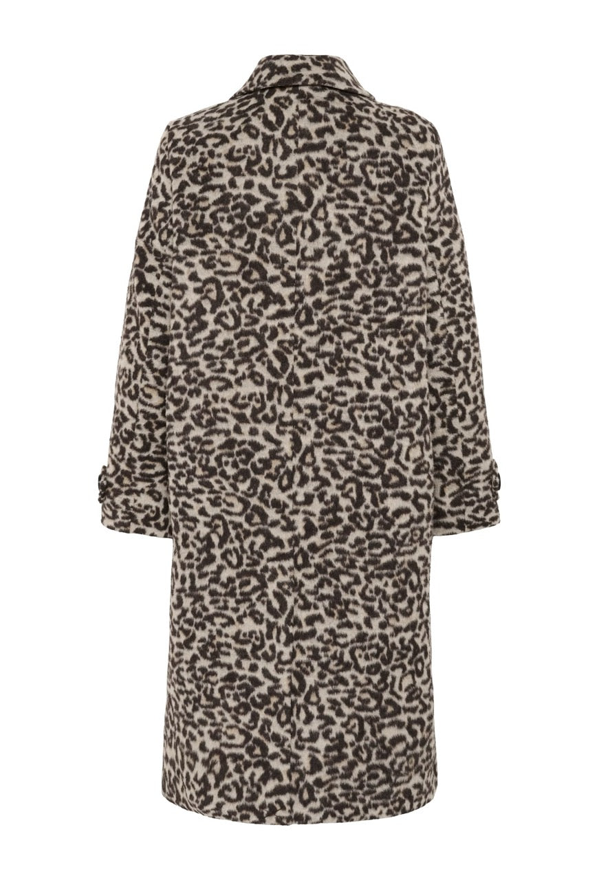 Part Two Suzy Leopard Coat