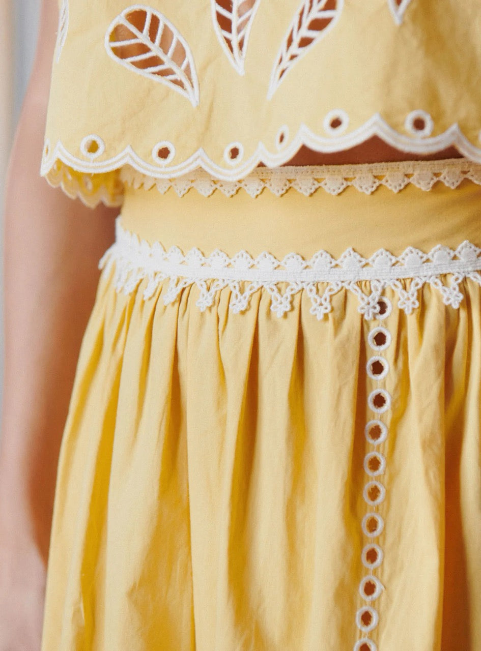 Petite Mendigote Jose Midi Skirt