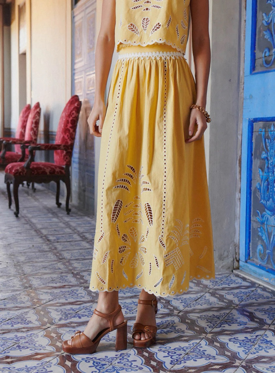 Petite Mendigote Jose Midi Skirt