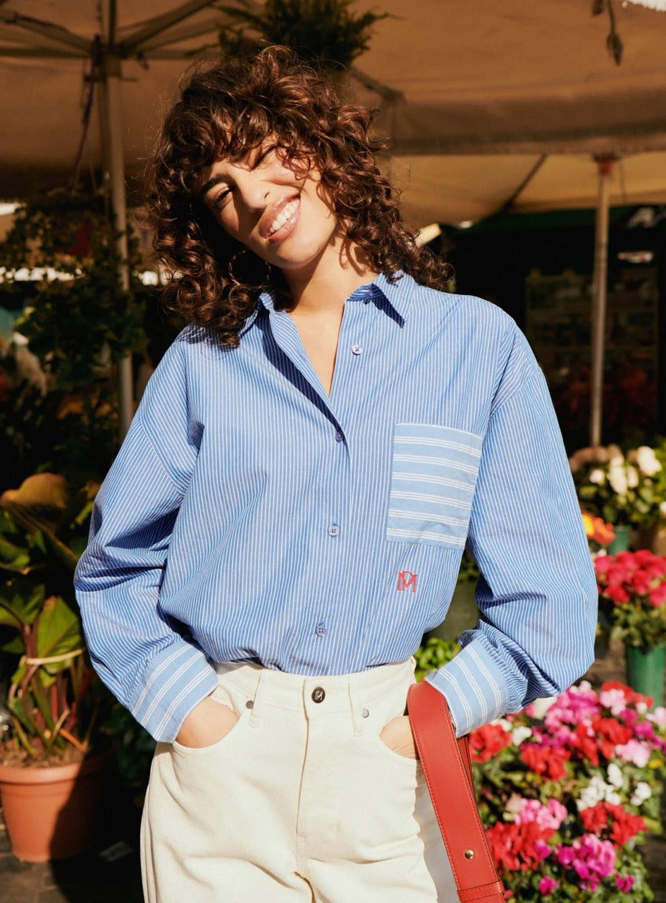 Petite Mendigote Tatin Shirt Blue