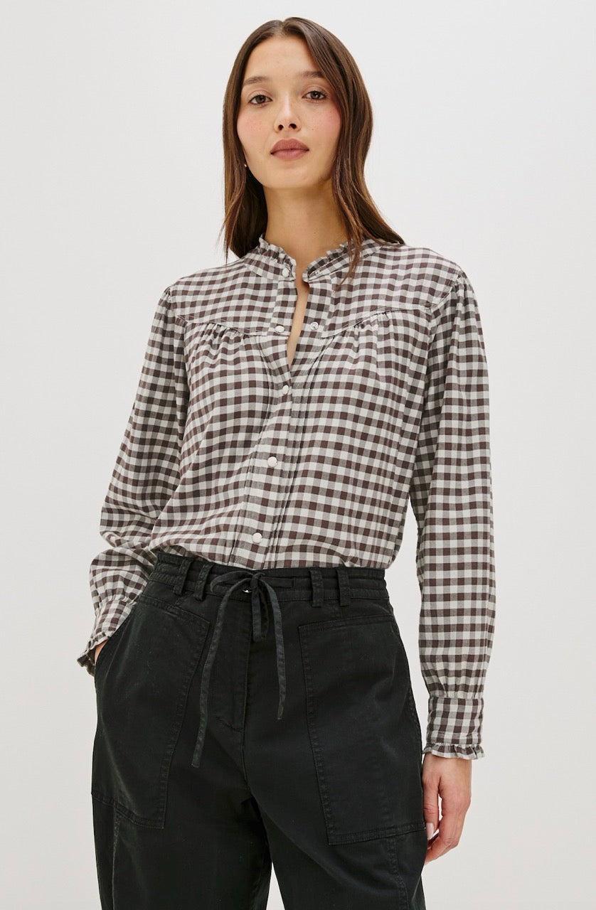 Rails Alanna checked blouse