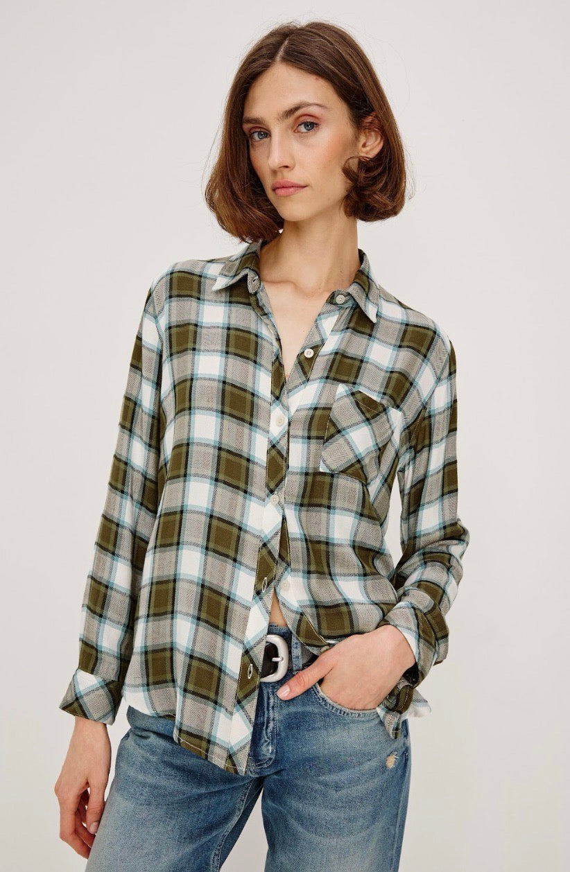 Rails Hunter checked shirt