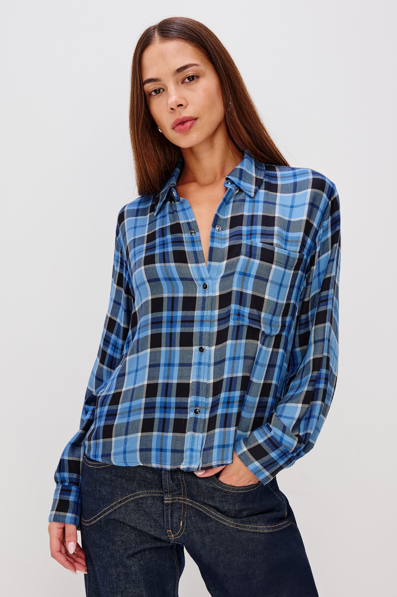 RailsMalinCheckedBlouse_Blue_1