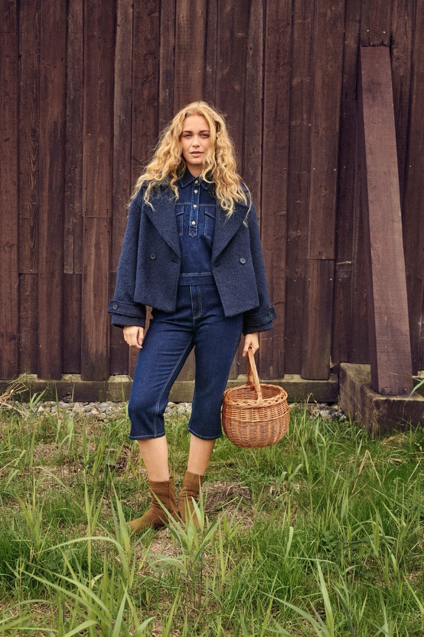 St Tropez LiraSZ Short Wool Coat