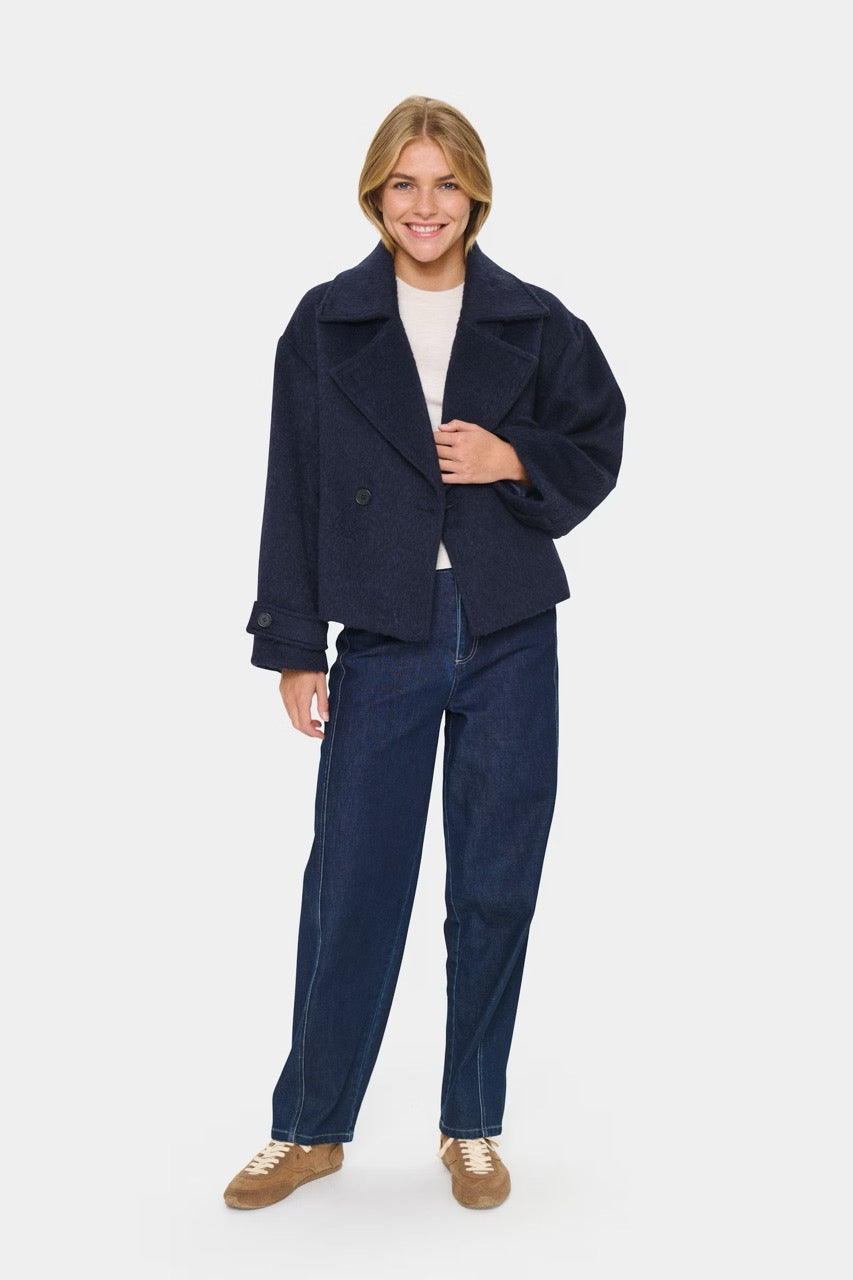 St Tropez LiraSZ Short Wool Coat