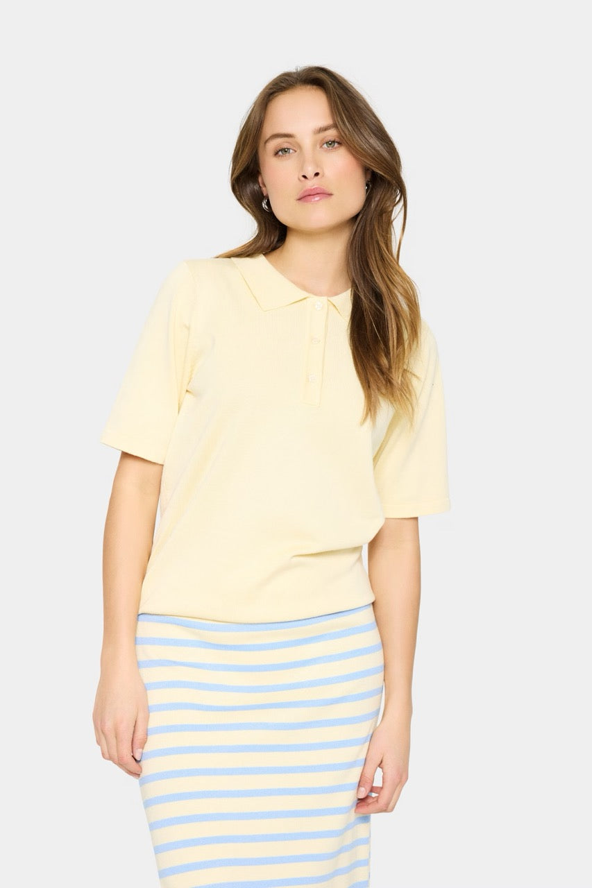 St Tropez MilaSZ Polo SS Sweater