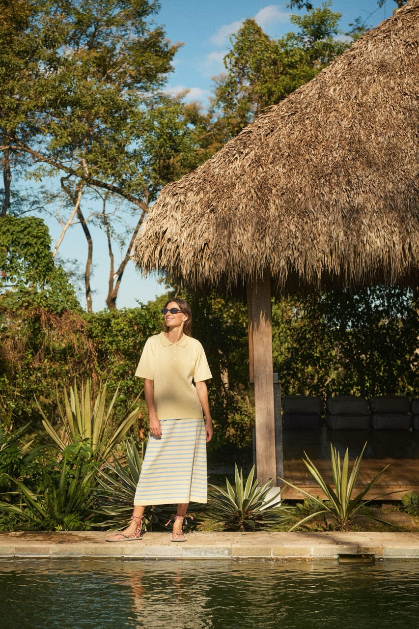 St Tropez MilaSZ Polo SS Sweater