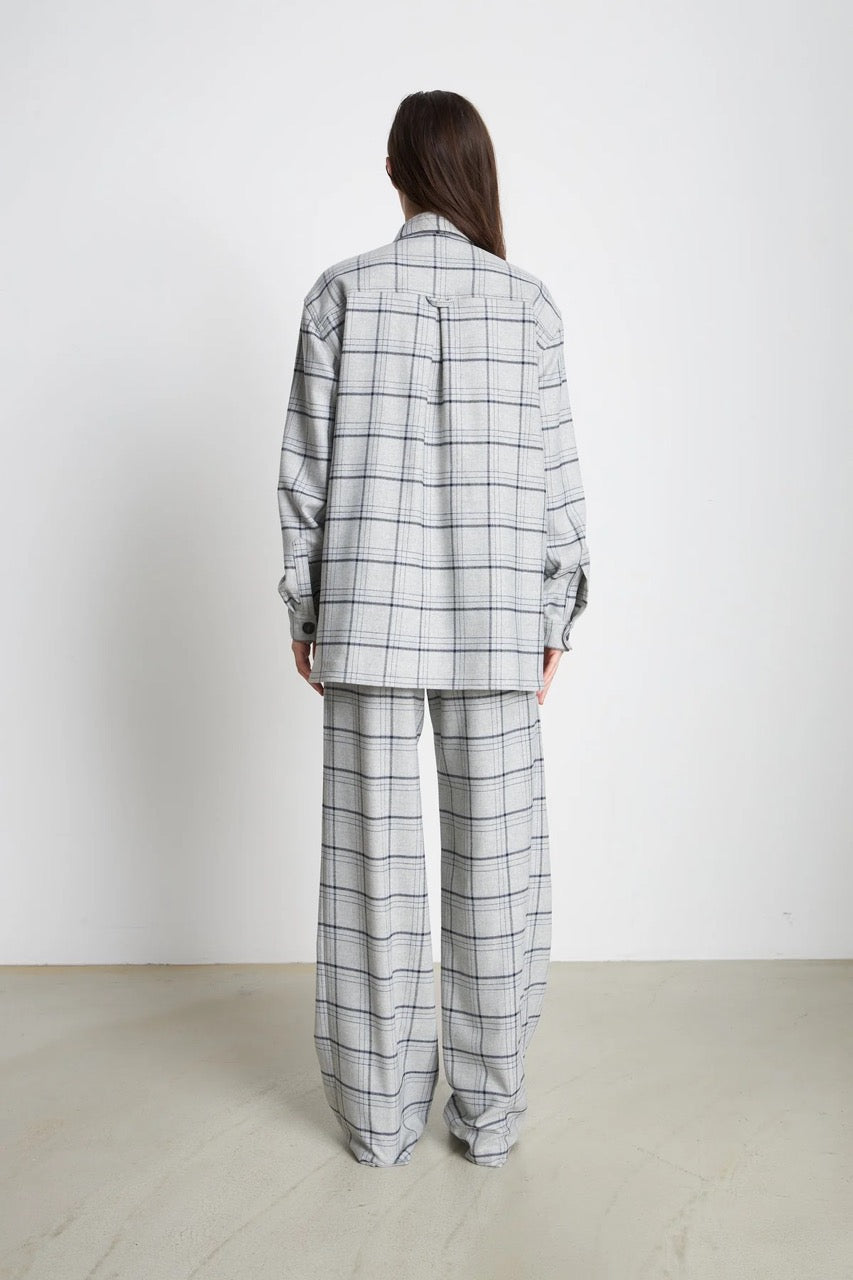 Stella Nova Hela checked wool shirt