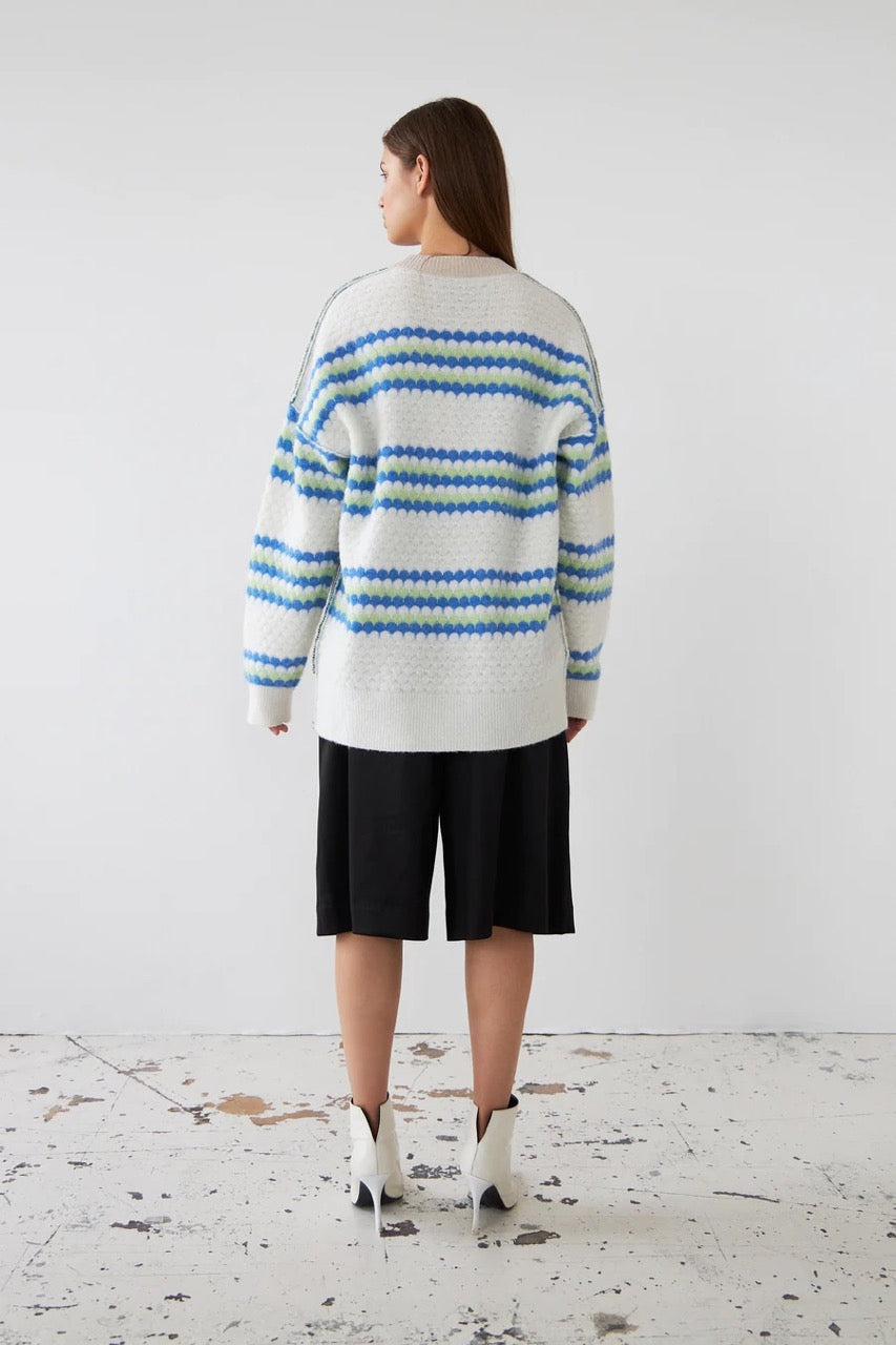 Stella Nova Jaquard knit cardigan