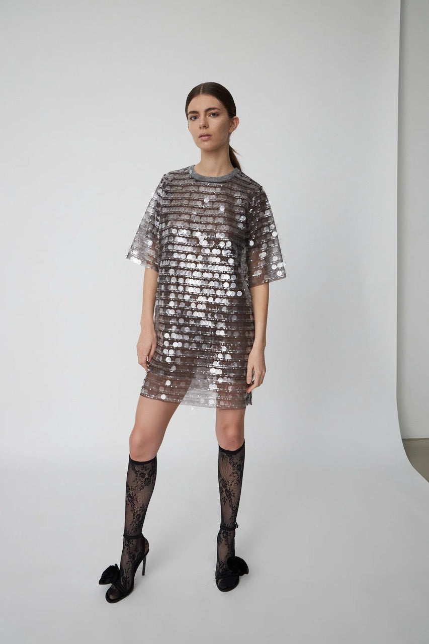 Stella Nova Seethrough Sequins Dress Tuula Stella Nova Seethrough Sequins Dress Tuula