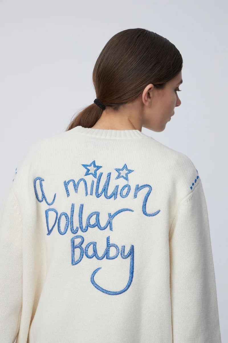 Stella Nova Thread embroidered knit