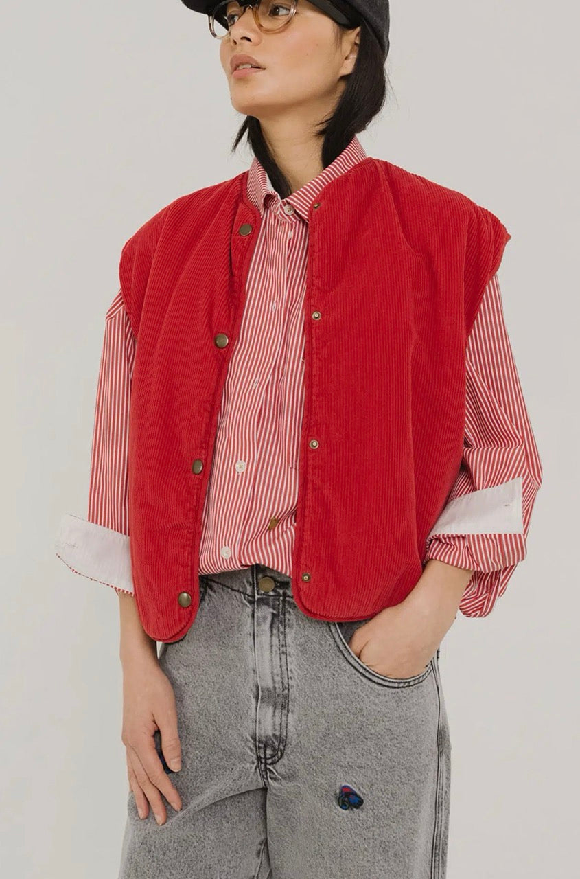 Tinsels Dacci Molly Gilet Red