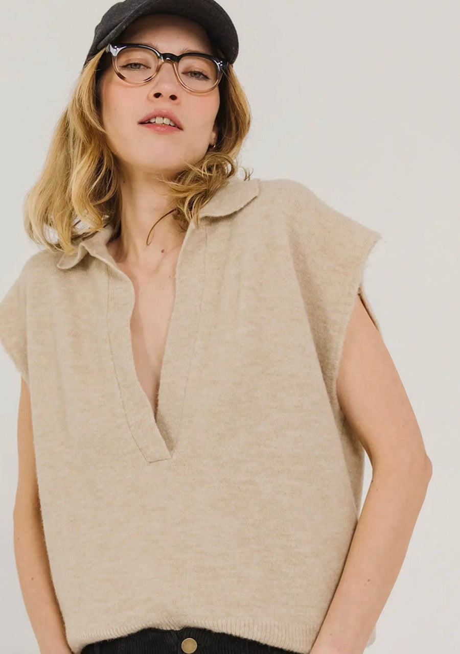 Tinsels Uxue Sweater Latte