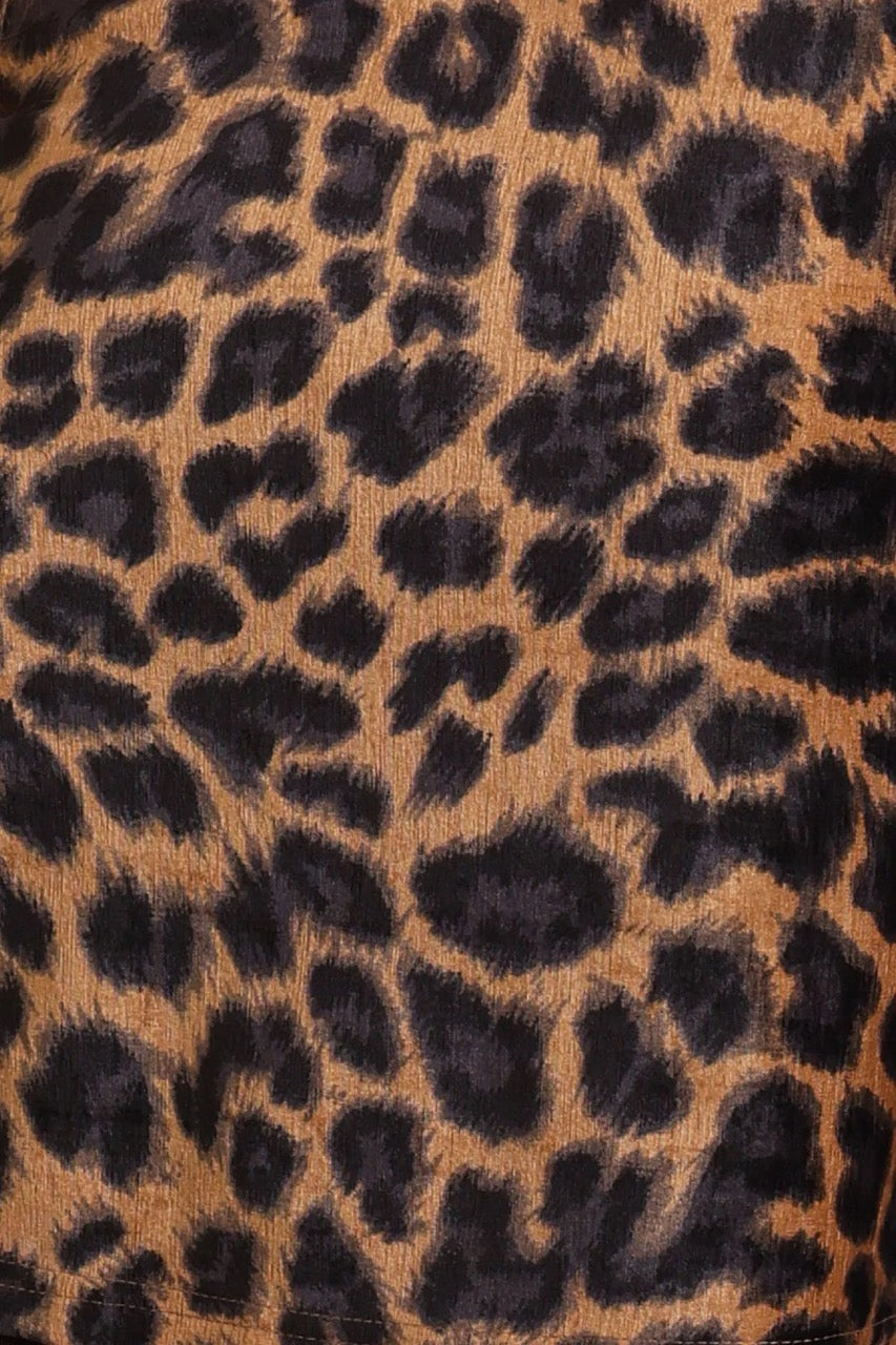 traffic People Ava Rose Leopard Jacket