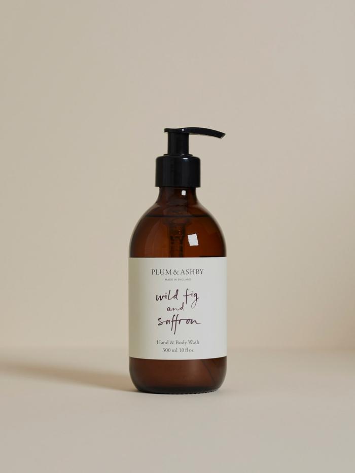 Plum and Ashby Hand Body Wash Wild Fig Saffron