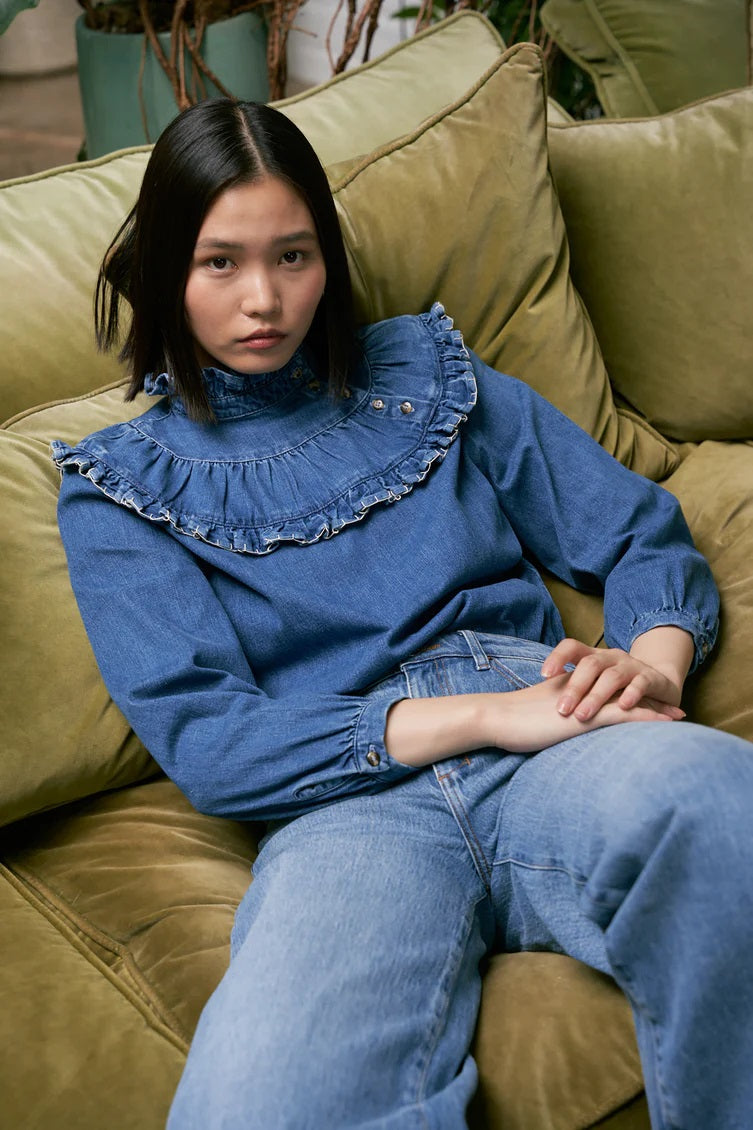 Seventy + Mochi Victoria detailed blouse